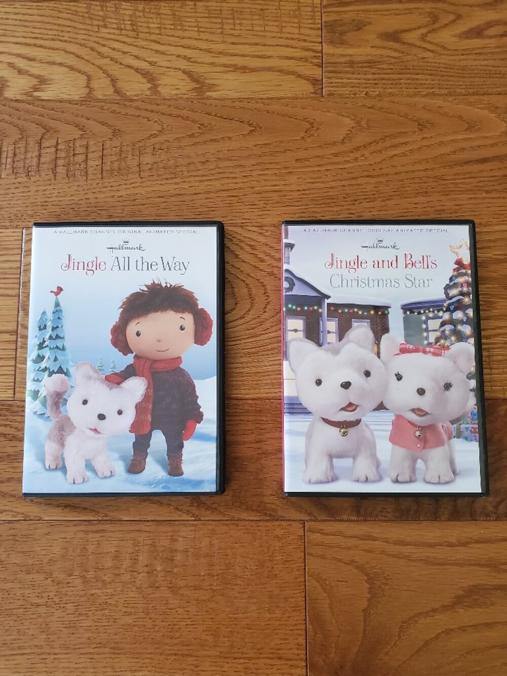 Hallmark's Jingle All the Way & Hallmark's Jingle & Bell's Christmas Star DVDs